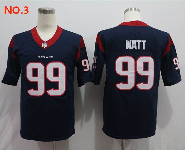 Houston Texans WATT 99 Mens Nike Jersey Navy;